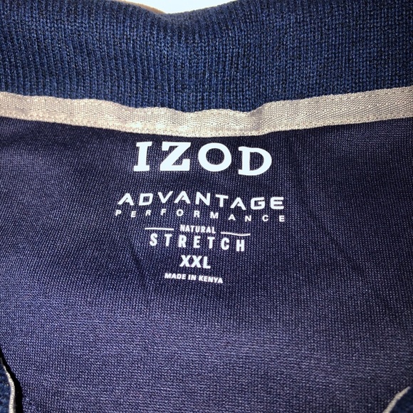 NWT Men’s IZOD 1/4 Zip Pullover Sweater Size XXL - Picture 3 of 5